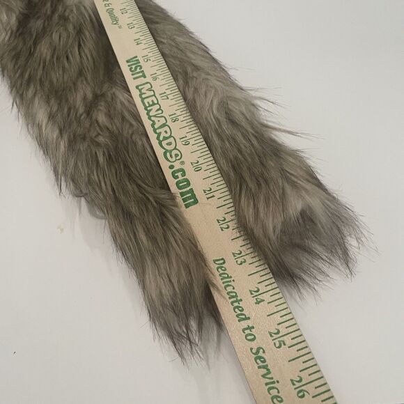 Faux Fur Coat Brown Tan Beige Black Fuzzy Furry Fashion Nova Sz S Jacket Luxury - Picture 14 of 14